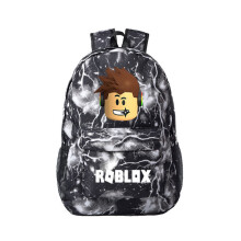 (Lightning Grey) ROBLOX Game School Bag Backpack Student Casual Backpack