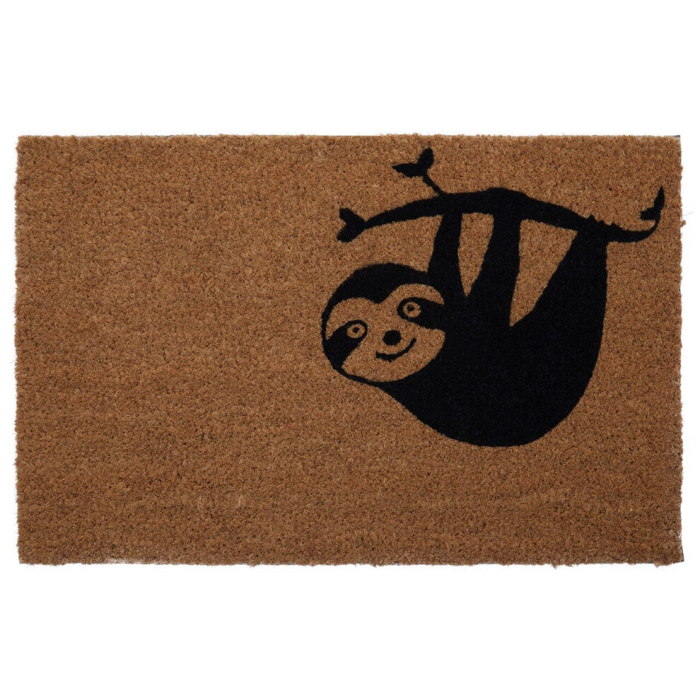 Baby Sloth Doormat Elegant And Functional