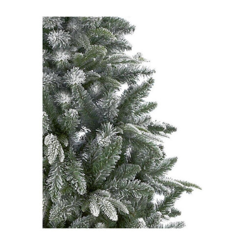 Premier Decorations Flocked Lapland Spruce Christmas Tree - 5ft 2