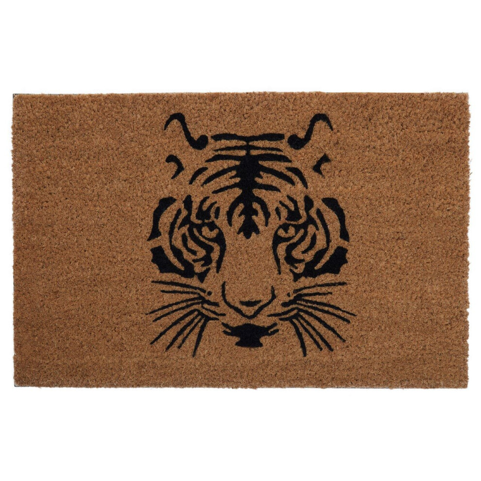 Premier Housewares Tiger Face Doormat Elegant And Functional