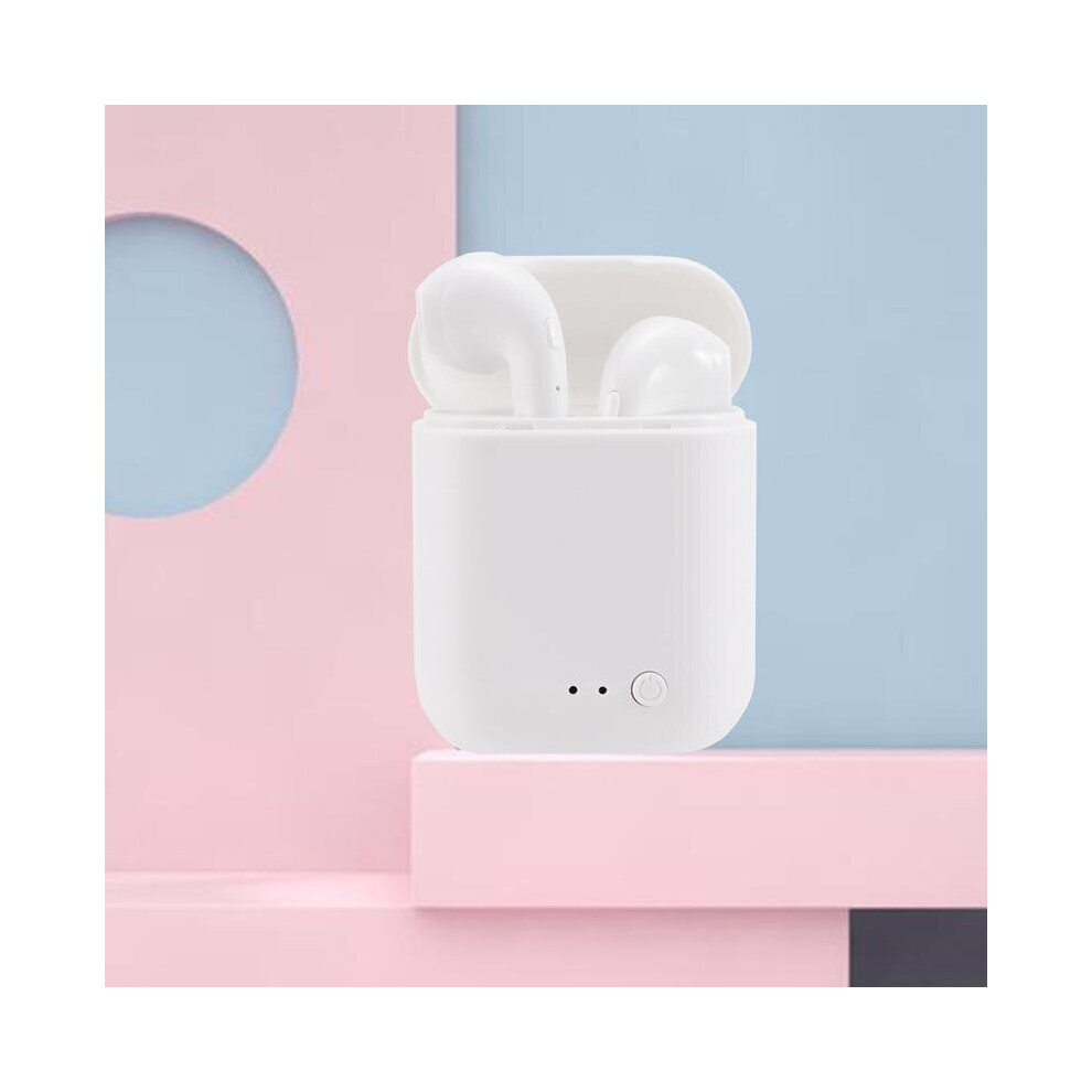 (Matte China) Wireless Earphones Bluetooth 5.0 Earphone Matte Earbuds Charging White 3503950840889
