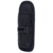 (Black) Degree Rotatable Flashlight Waist Bag