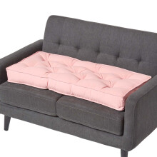(Pink) Cotton 2 Seater Booster Cushion