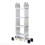 4.7M 15.4FT 14 in 1 Aluminium Folding Ladder Multi-Purpose 16 Steps 1