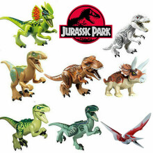 Fit Lego Jurassic Park World Tyrannosaurus Minifigures Kids Toys Gifts