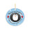 Personalised Name Happy Christmas Keepsake Ceramic Christmas Tree Decoration Gift Available in Blue 2