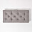 Homescapes (Charcoal Grey) Cotton 2 Seater Booster Cushion 3