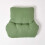 Homescapes (Forest Green) Cotton Back Support Cushion 3