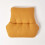 Homescapes (Mustard Yellow) Cotton Back Support Cushion 3