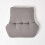 Homescapes (Charcoal Grey) Cotton Back Support Cushion 3
