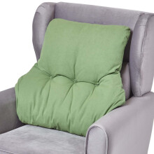 (Forest Green) Cotton Back Support Cushion