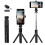 (White) 3in1 Wireless Bluetooth Selfie Stick Monopod Mini Tripod Remote For Android/IOS 6