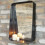 Industrial Metal Wall Mirror & Shelf 2