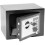 Solid Steel Digital Safe Box – Wall-Mounted Money Safe with PIN or Override Key, 3-8 Digit Code, Tamper Hinges 4