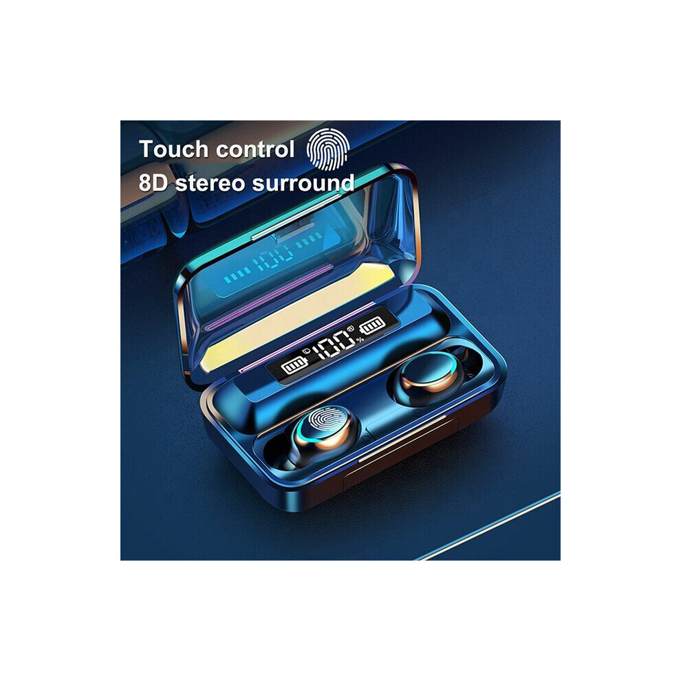 Wireless Earphone Ear Bud Magnetic Charging Case Noise Cancelling 5060643730523