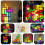 Tetris LED Night Light Colorful Stackable Tangram Puzzles 7 Pieces Induction 9
