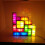 Tetris LED Night Light Colorful Stackable Tangram Puzzles 7 Pieces Induction 2