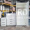 RD Furniture Ready assembled 3 Pcs Classic 2 Door Mirrored Wardrobe, Chest And Bedside Set White 4