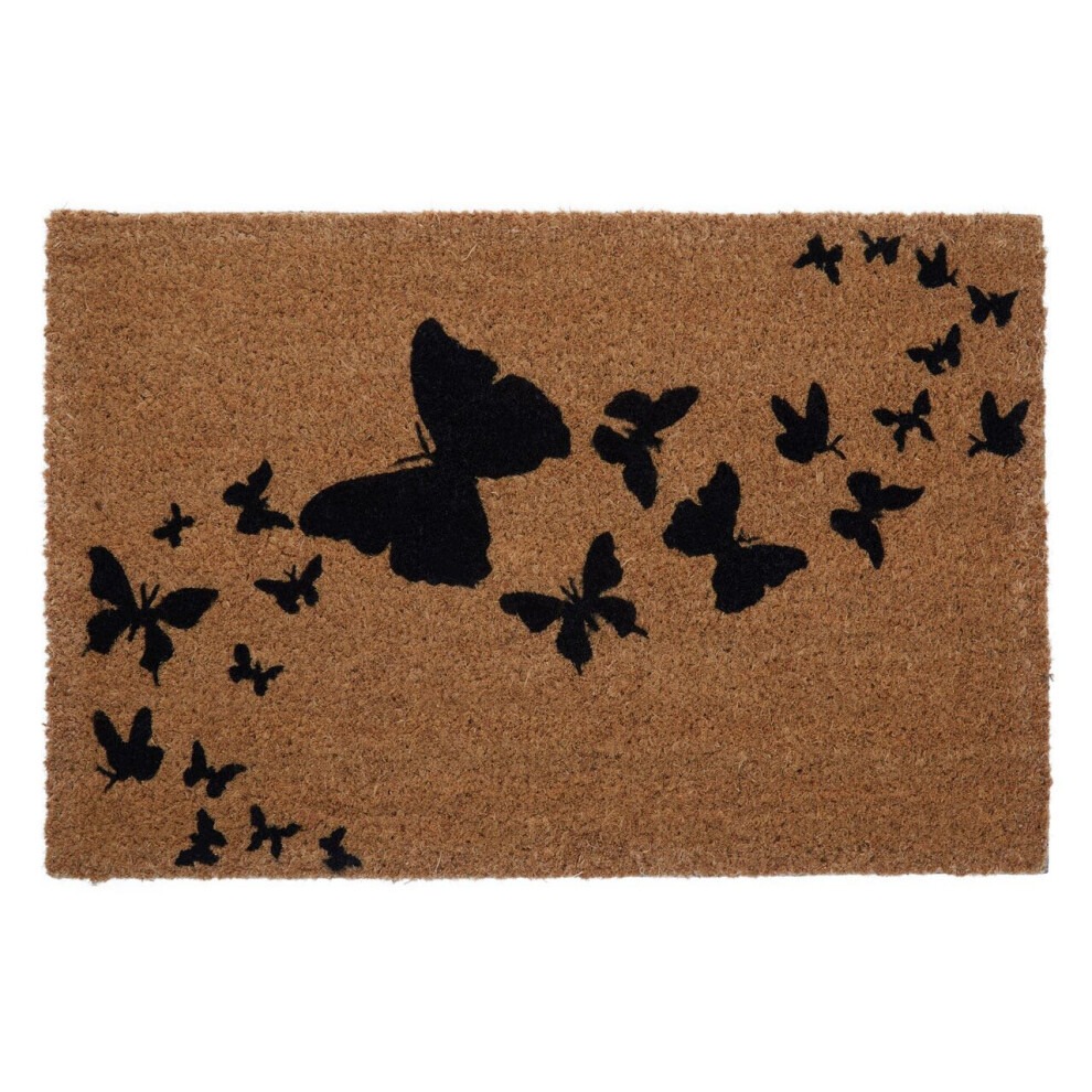 Premier Housewares Butterflies Doormat Elegant And Functional