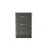RD Furniture Ready assembled Classic 3 Drawer Bedside Grey 1