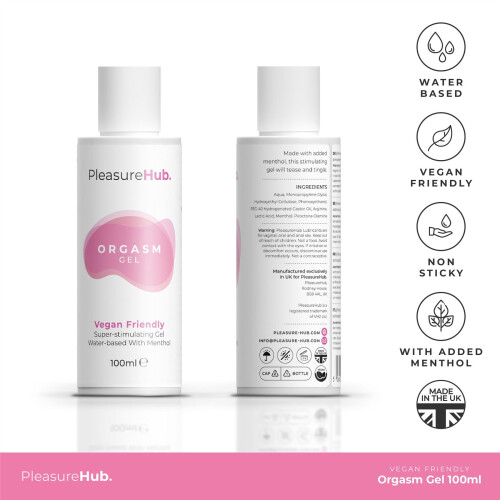 PleasureHub 100ml Orgasm Gel 1