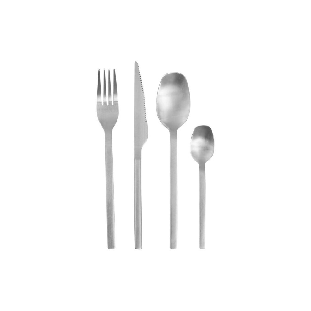 Premier Housewares Avie 16Pc Matte Finish Cutlery Set