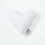 Homescapes Homescapes Super Microfibre Heart Shaped Cushion Pad Insert, 30 cm (12") 4
