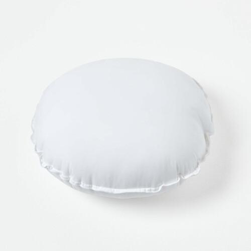 Homescapes Homescapes Super Microfibre Round Circular Shaped Cushion Pad Insert, 40 cm (16") 1