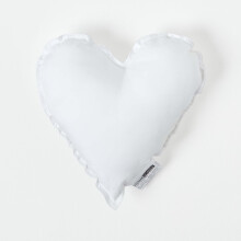 Homescapes Super Microfibre Heart Shaped Cushion Pad Insert, 30 cm (12")