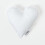 Homescapes Homescapes Super Microfibre Heart Shaped Cushion Pad Insert, 30 cm (12") 1