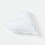 Homescapes Homescapes Super Microfibre Heart Shaped Cushion Pad Insert, 30 cm (12") 2