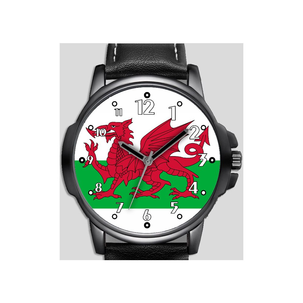 Wales Welsh Flag Unique Stylish Wrist Watch