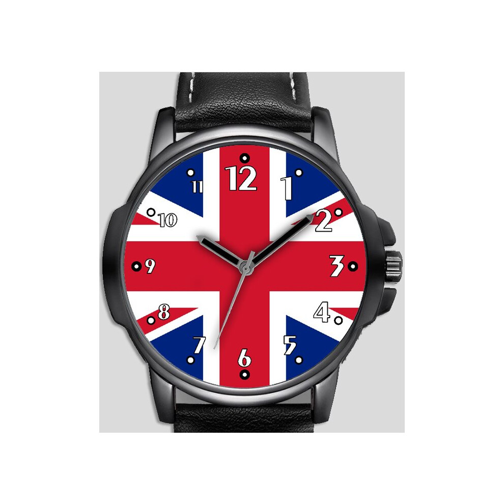 Flag Of United Kingdom Union Jack Unique Stylish Wrist Watch
