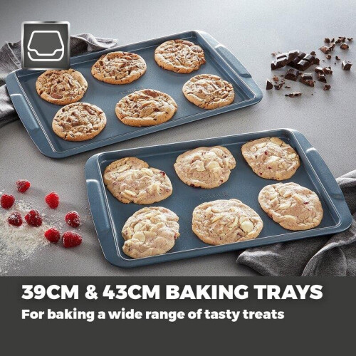 Tower Tower Cerasure 2 Piece Baking Tray Set 2