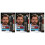 Blackbeard for Men Temporary Colour Beard Eyebrows Dark Brown X3 1