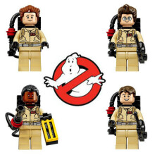 Fit Lego Ghost Busters Minifigures Kids Toys Gifts 4Pcs
