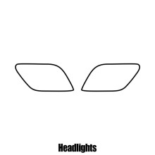 Chevrolet Orlando MPV 2011+ Headlight protection film