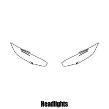 Honda Civic 5-door Hatch 2017+ Headlight protection film