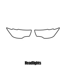 Citroen C4 5-Door Hatch 2010+ Headlight protection film