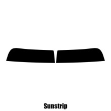 BMW 3 Series 4-Door Saloon F30 2012+ pre-cut tinted sunstrip