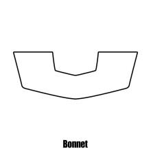 Chevrolet Corvette GRAND SPORT 2015+ Bonnet protection film