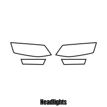 Skoda Octavia Estate 2013+ Headlight protection film