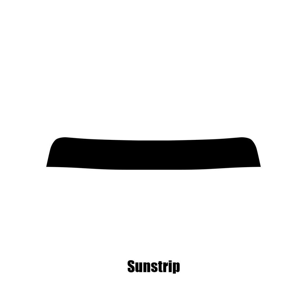 Hyundai Atos 5-door Hatch 2003 to 2008 pre-cut tinted sunstrip-image-OPC-P8F9YBR-NEW