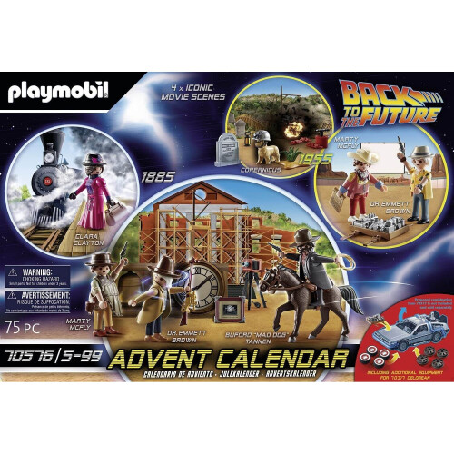 PLAYMOBIL PLAYMOBIL Ημερολόγιο Advent - Επιστροφή στο Μέλλον Μέρος III 2