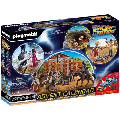 PLAYMOBIL PLAYMOBIL Ημερολόγιο Advent - Επιστροφή στο Μέλλον Μέρος III