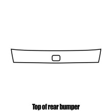 Citroen C4 Picasso 2013+ Rear bumper protection film