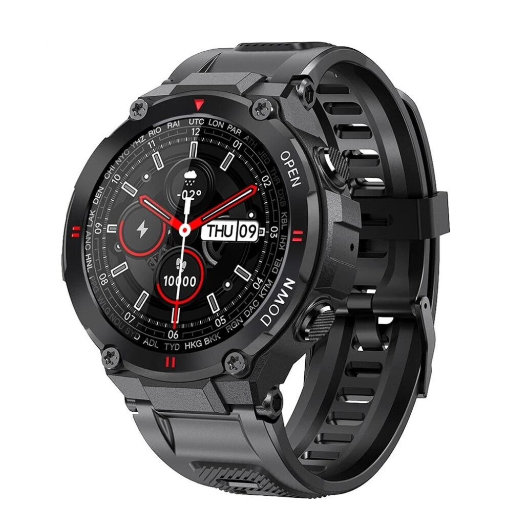 Smart Watch Men Sport Fitness Bluetooth Call Multifunction for IOS Android K22