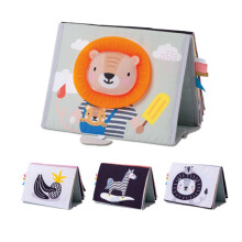 Taf Toys Savannah Tummy Time Double-Sided Book Encouraging To Baby 0m+