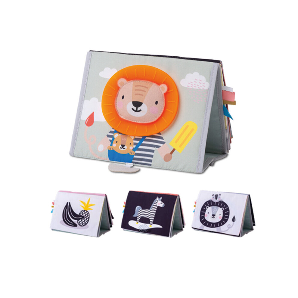 Taf Toys Savannah Tummy Time Double-Sided Book Encouraging To Baby 0m+