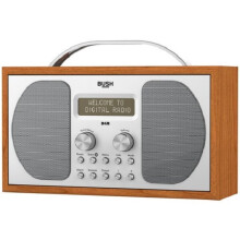 Bush Wooden DAB & FM Radio With Bluetooth